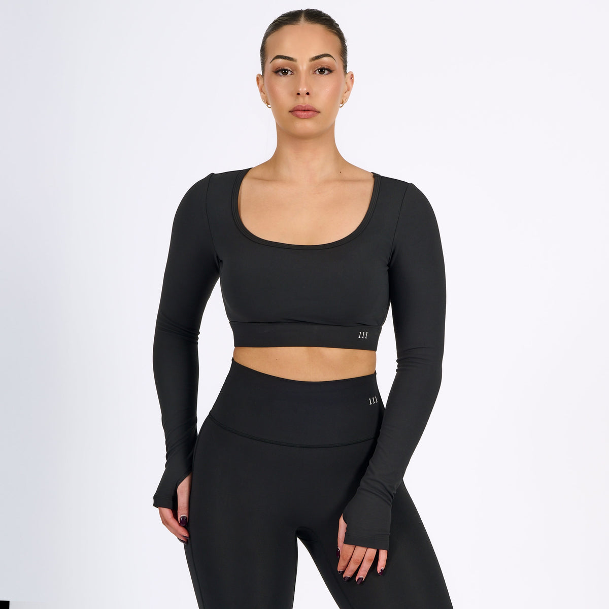111 Long Sleeve Crop Top
